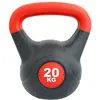 Softee Pvc 20kg Kettlebell Zwart 20 kg