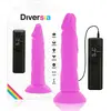 Diversa DIVERSIA | Diversia Flexible Vibrating Dildo 23 Cm - Purple