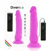 Diversa DIVERSIA | Diversia Flexible Vibrating Dildo 21 Cm - Purple
