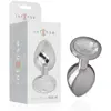 INTENSE ANAL TOYS | Intense - Anal Plug Metal Silver Size M