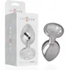 INTENSE ANAL TOYS | Intense - Anal Plug Metal Silver Size L