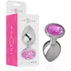 INTENSE ANAL TOYS | Intense - Anal Plug Metal Pink Size M