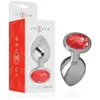 INTENSE ANAL TOYS | Intense - Anal Plug Metal Red Size M