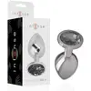 INTENSE ANAL TOYS | Intense - Anal Plug Metal Black Size S
