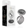 INTENSE ANAL TOYS | Intense - Anal Plug Metal Black Size M