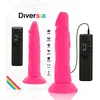 Diversa DIVERSIA | Diversia Flexible Vibrating Dildo 23 Cm - Pink