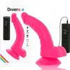 Diversa DIVERSIA | Diversia Flexible Vibrating Dildo 21.5 Cm - Pink