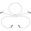OHMAMA FETISH | Ohmama Fetish 4 Nipple Clamps With Chain Necklace