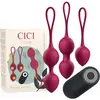 CICI BEAUTY | Cici Beauty Premium Silicone 3 Vibrating Kegel Beads Rem...