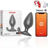 ONINDER | Oninder Vibrating Anal Plug Black - Free App