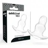 ADDICTED TOYS | Addicted Toys Big Hollow Tunnel Butt Plug - 13cm Trans...