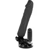 BASECOCK | Basecock Realistic Vibrator Remote Control Black 20cm