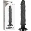 BASECOCK | Basecock Realistic Vibrator 2-1 Black 20cm