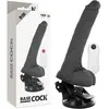 BASECOCK | Basecock Realistic Vibrator Remote Control Black 19 Cm