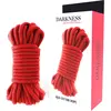 DARKNESS BONDAGE | Darkness Kinbaku Rope Red 5m | Shibari | Sex Toy vo...