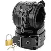 Darkness Bondage - Bondageset - Handboeien - Fluffy Binnenkant - Zwart