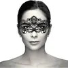 Croquette COQUETTE ACCESSORIES | Coquette Chic Desire Lace Mask Black