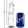 X RAY | Xray Clear Cock 21 Cm X 4 Cm | Realistic Dildo | Sex Toy for C...