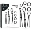 ADDICTED TOYS | Addicted Toys Flexible Silicone Cock Ring Set 7 Pieces...