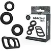 Addicted Toys ADDICTED TOYS SET 4 ANNEAUX SILICONE POUR LE PÉNIS 10 g