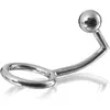 Metalhard Intruder - Cockring met Anale Bal - Roestvrij Staal - Diamet...