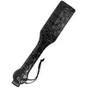 Begme Black Edition - Paddle - Namaakleder - met Structuur - Zwart