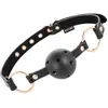 BEGME BLACK EDITION | Begme Black Edition Ball Gag Vegan Leather