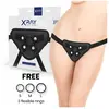 Harnais - XRAY - Compatible avec anneaux en silicone - Couleur noire - Pour chien