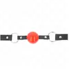 Kink - Ball 4 Cm Gag With Lock Red Ball Black Strap 60 X 2 Cm