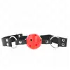 Kink - Breathable Ball 4 Cm Gag With Double Rivet Red 62.5 X 2.5 Cm Ad...