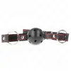 Kink - Hollow Hard Black Ball Gag Model 2 65 X 2.5 Cm
