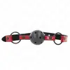 Kink - Shiny Leatherette Ball 4.5 Cm Gag 63.5 X 2 Cm Adjustable 41 X 5...