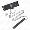 KINK - HALSKETTING 65 CM MET BAND MET BLAUWE DIAMANTEN VERSTELBAAR 36-...