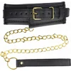KINK - HALSKETTING MET SPONS IMITATIELEREN BAND MODEL 1 ADJUSTABLE 37-...