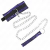 KINK - KORTE FLUWELEN KANTEN HALSKETTING MET RIEM 105 CM MET NYLON BIE...