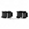 Kink - Furry Lined Wrist Restraints Black Adjustable 17-31 Cm X 7 Cm