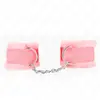 Kink - Furry Lined Wrist Restraints Pink Adjustable 17-31 Cm X 7 Cm