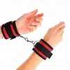 KINK - NYLON BIND HOOK&LOOP POLSBANDAGES ROOD-ZWART MODEL 2 VERSTELBAA...