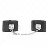Kink - Fixed Wrist Restraints With Chain 30 Cm And Padlock Closure Bla...