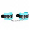 Kink - Hook Wrist Restraints Blue Fur Lined Adjustable 20-28 Cm X 5.5 ...