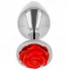 Rose Red Anal Plug