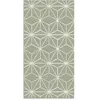 Tapis Vinyle - Panorama - Lignes dÉtoiles - Vert - 140x200 cm - Intéri...