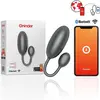 ONINDER | Oninder - Tokyo Vibrating Egg Black 7.5 X 3.2 Cm Free App