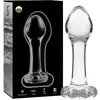 NEBULA SERIES BY IBIZA  - MODEL 2 ANAL PLUG BOROSILICATE GLASS 11 X 3....