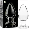 NEBULA SERIES BY IBIZA - MODEL 3 ANAL PLUG BOROSILICATE GLASS 11 X 5 C...
