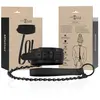 Intense fetish Halsband Bondage Rug Fetish accessoires Zwart
