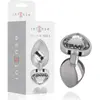 INTENSE ANAL TOYS | Intense - Metal Aluminum Anal Plug Heart White Siz...