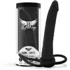 MYTHOLOGY - COBI ONYX ANAL DILDO WITH COCK AND TESTICLE RING 13 SILICO...