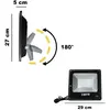 Phare extérieur led mur lumière 100W étanche 115844 IP66 6500K lumière...