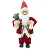 Décoration de Noël - MEDIA WAVE STORE - Santa Rouge et Crème - 30 cm -...